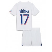 Paris Saint-Germain Vitinha Ferreira #17 Tredje sæt Børn 2022-23 Kortærmet (+ Korte bukser)